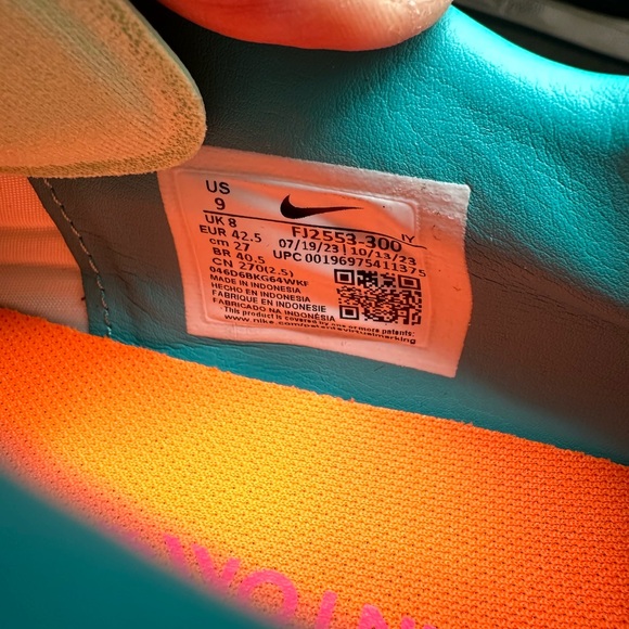 Men’s Nike Phantom GX 2 Academy LV8 MG Vortex Soccer Cleats FJ2553-300 - Picture 11 of 12